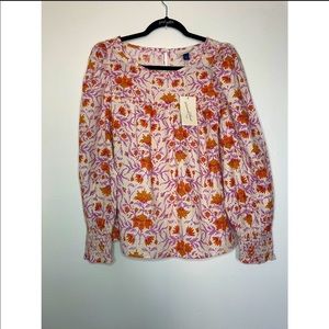 SOLD-Flower Blouse 🍂